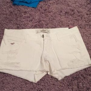 Hollister jean shorts
